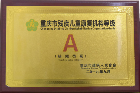 残疾儿童康复机构证书